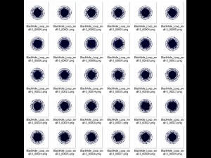 vortex or black hole animation Modelo 3D