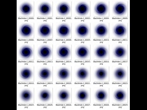 vortex or black hole animation Modelo 3D