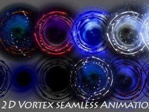 vortex or black hole animation Modelo 3D