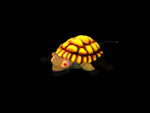 animated turtle 3D Модель