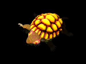 animated turtle 3D Модель