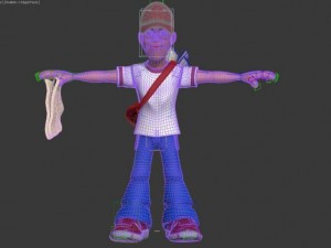 paperboy 3D 模型