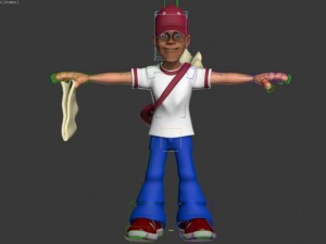paperboy 3D 模型