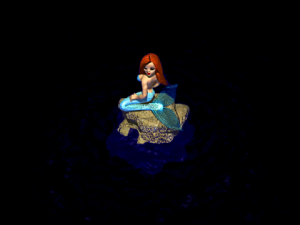 animated murmaid 3D 模型