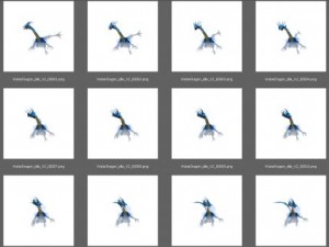 animated water dragon png sequenses Modelo 3D