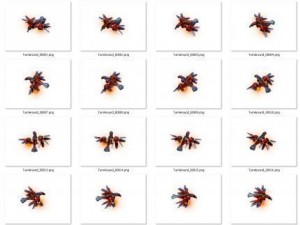 robot bird png gif avi animations 3D मॉडल