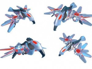 animated robot bird Model 3D