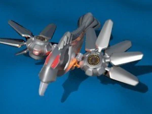 animated robot bird 3D Model