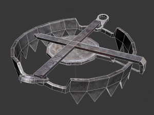 animated 3d trap Model 3D