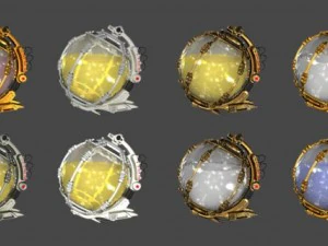 sphere capsule 3D Model
