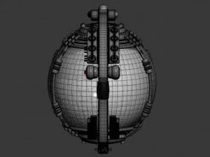 sphere capsule 3D Model