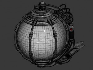 sphere capsule Modelo 3D