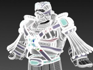 scifi armor set 2 3Dモデル