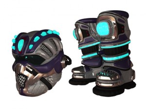 scifi armor set 2 3Dモデル