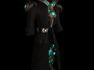 scifi armor set 1 3D Model