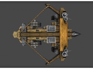 medieval balista 3D Model