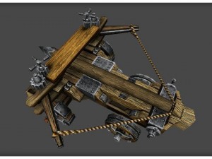 medieval balista 3D Model