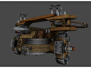 medieval balista 3D Model