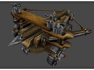 medieval balista 3D Model