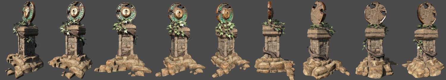 Fantasy Altar 3d Model In Fantasy 3dexport