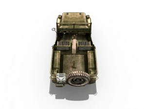 willys army jeep 3D Model