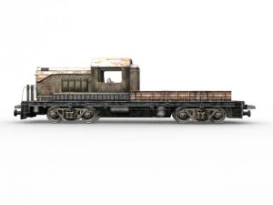 locomotive 3D Model
