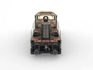 locomotive 3D Model