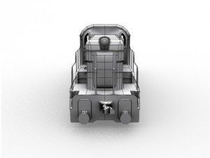 locomotive 3D 모델