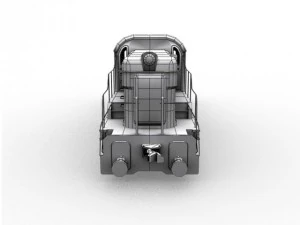 locomotive 3D Model