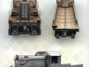 locomotive 3D Model
