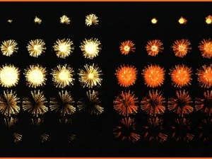 2d explosion animations pack 3D Model