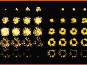 2d explosion animations pack Modello 3D