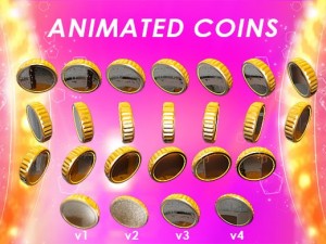 2d animated coin 3D 模型