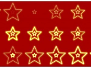 2d animated stars 3D Model