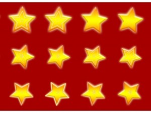 2d animated stars 3D 模型