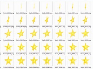 2d animated stars 3D 模型