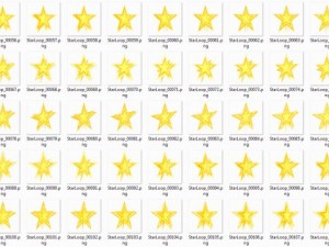 2d animated stars 3D 模型