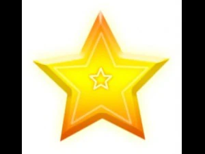 2d animated stars 3D Model