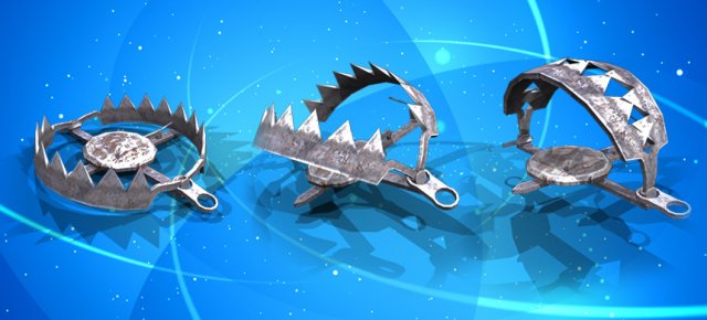 animated 3d trap Modelo 3D .c4d .max .obj .3ds .fbx .stl .blend 