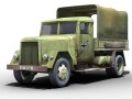 wwii german henschel truck Modello 3D