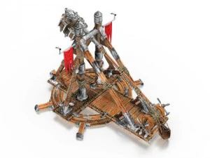 medievil trebuchet 3D Model