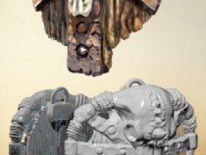 fantasy orcish shield 3D-Modell