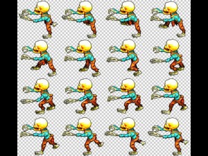 2d toon skeleton 3D 模型