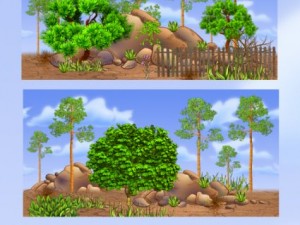 2d scroller map construction set Texturas CG