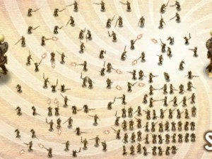 2d cowboy skeleton 3D Model