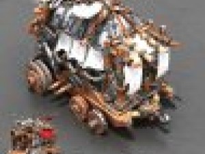 medieval tank Modèle 3D