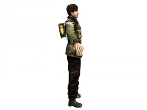 wwii partisan 3d character 3D मॉडल
