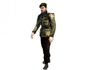 wwii partisan 3d character 3D मॉडल
