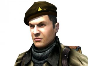 wwii partisan 3d character 3D Model