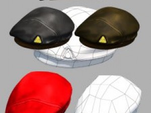 beret 3Dモデル